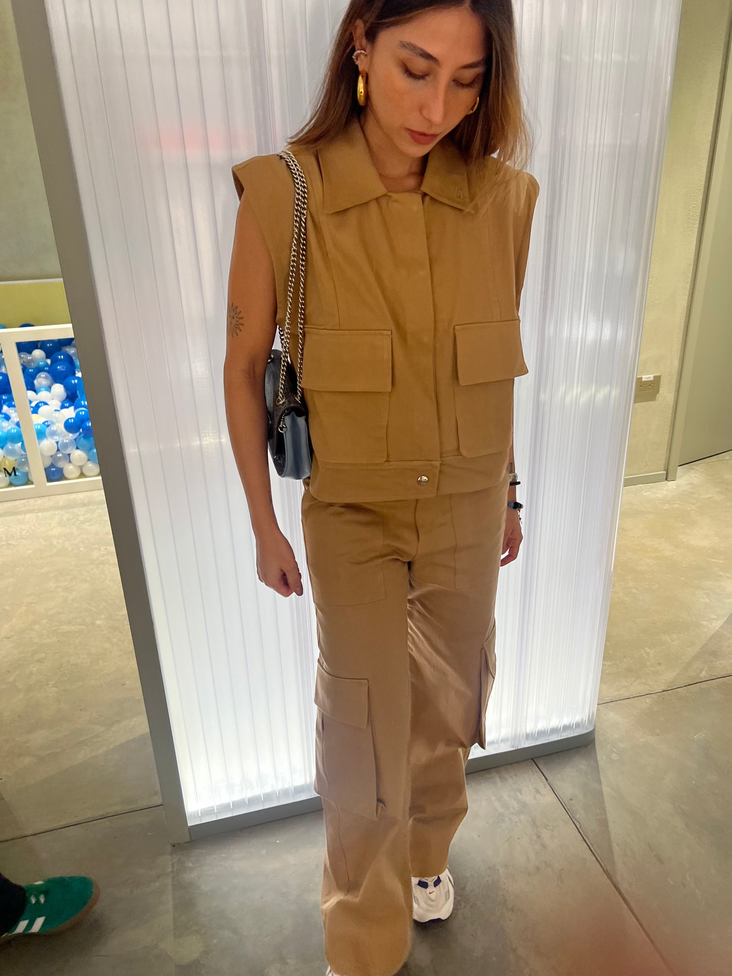 PANTALÓN UTILITY CAQUI