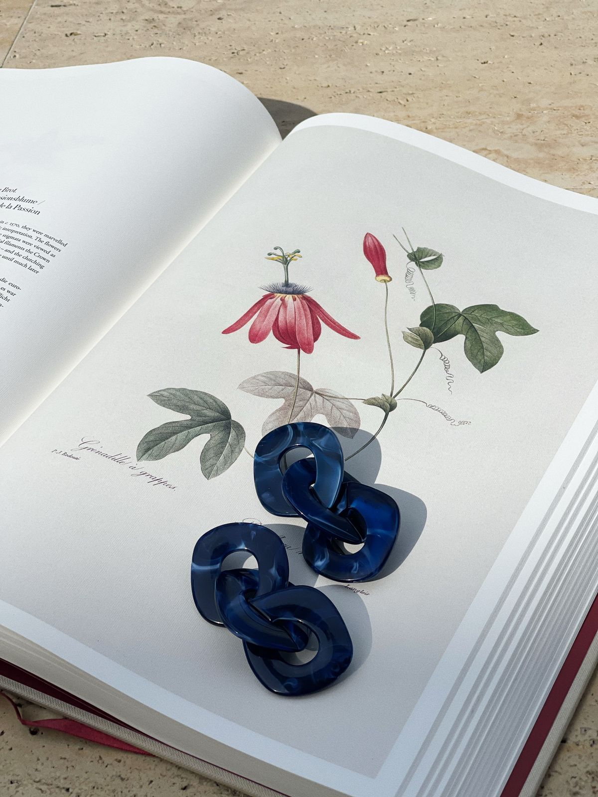 BLUE JAZMIN EARRINGS