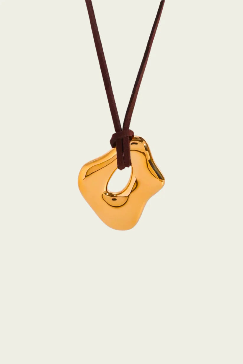 TEMPLO NECKLACE BROWN