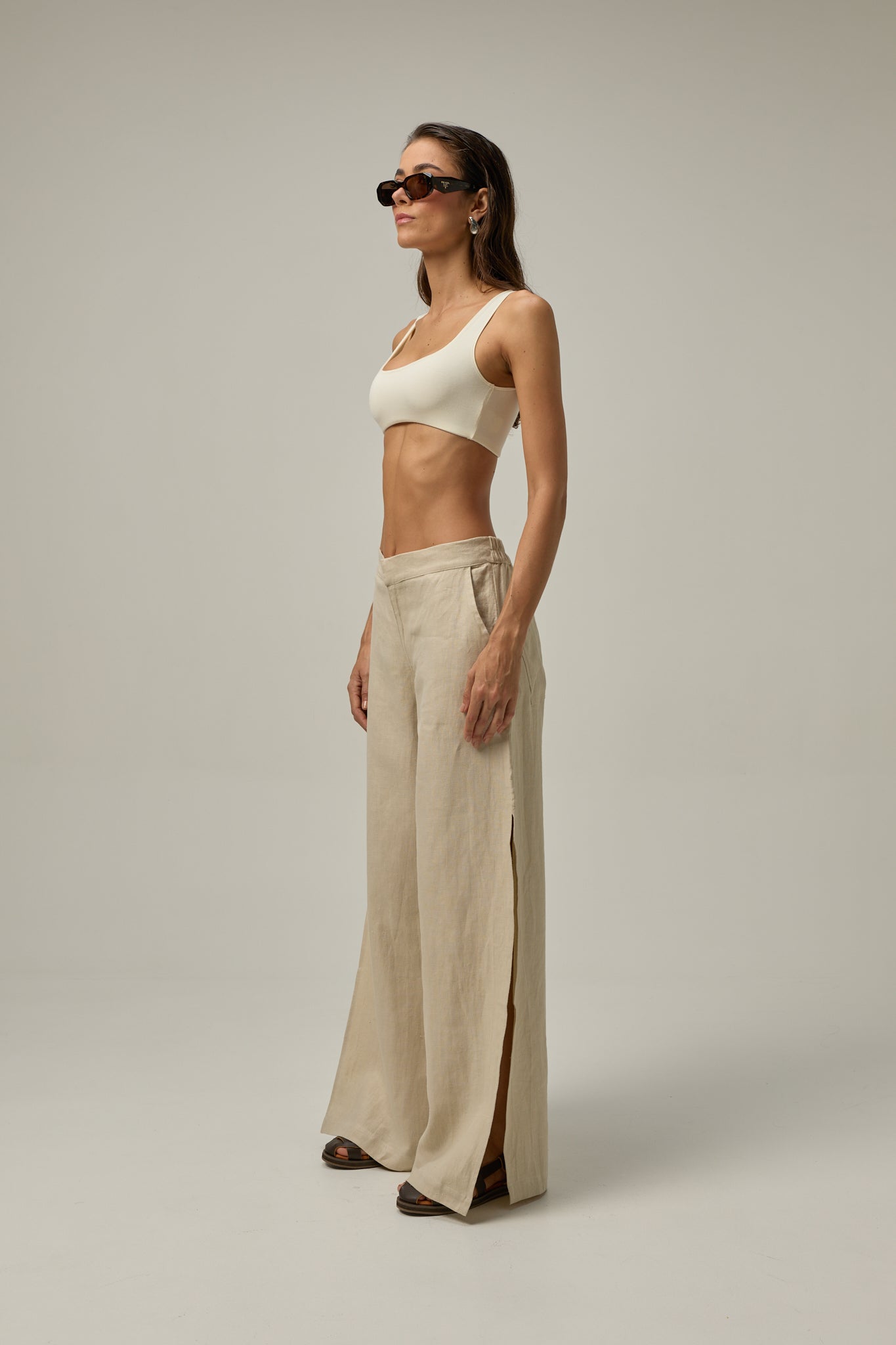 PANTALON VERE TAUPE