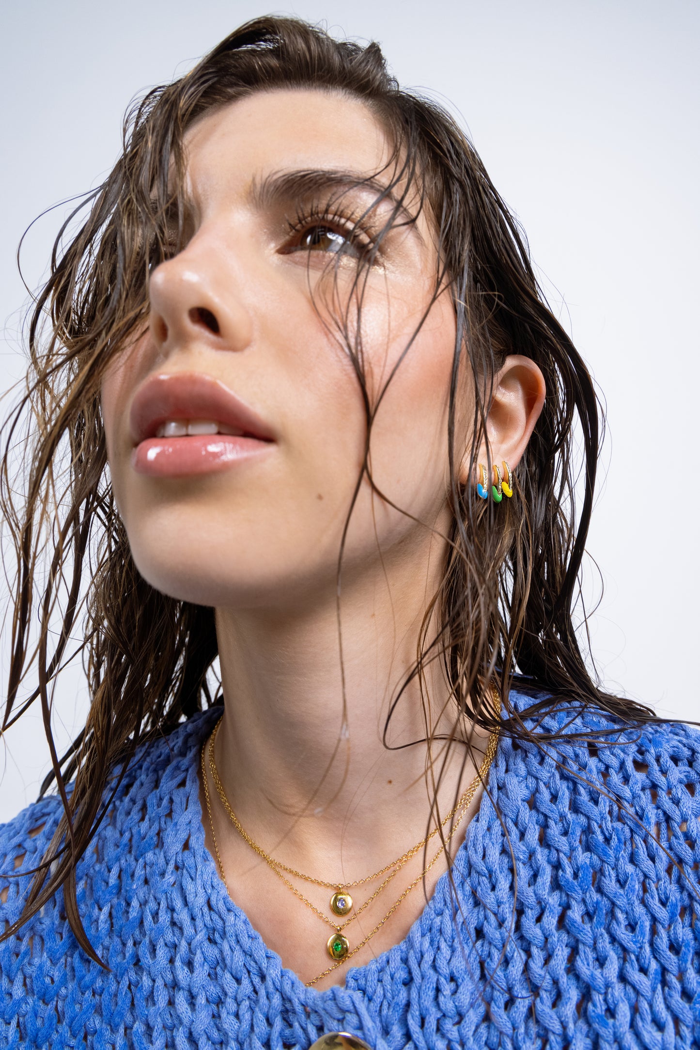 COLORFUL MINI EARRINGS