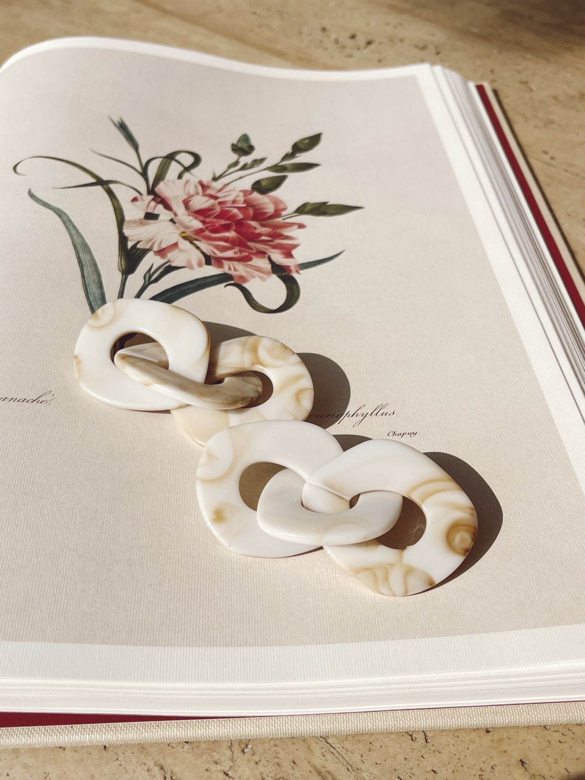 MARBLE JAZMIN EARRINGS