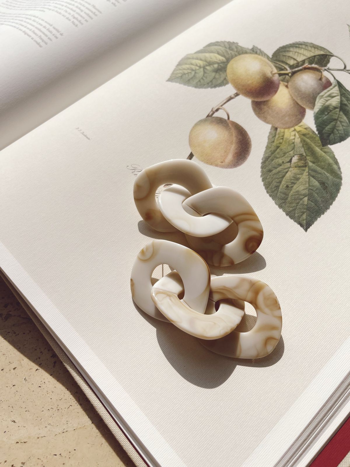 MARBLE JAZMIN EARRINGS