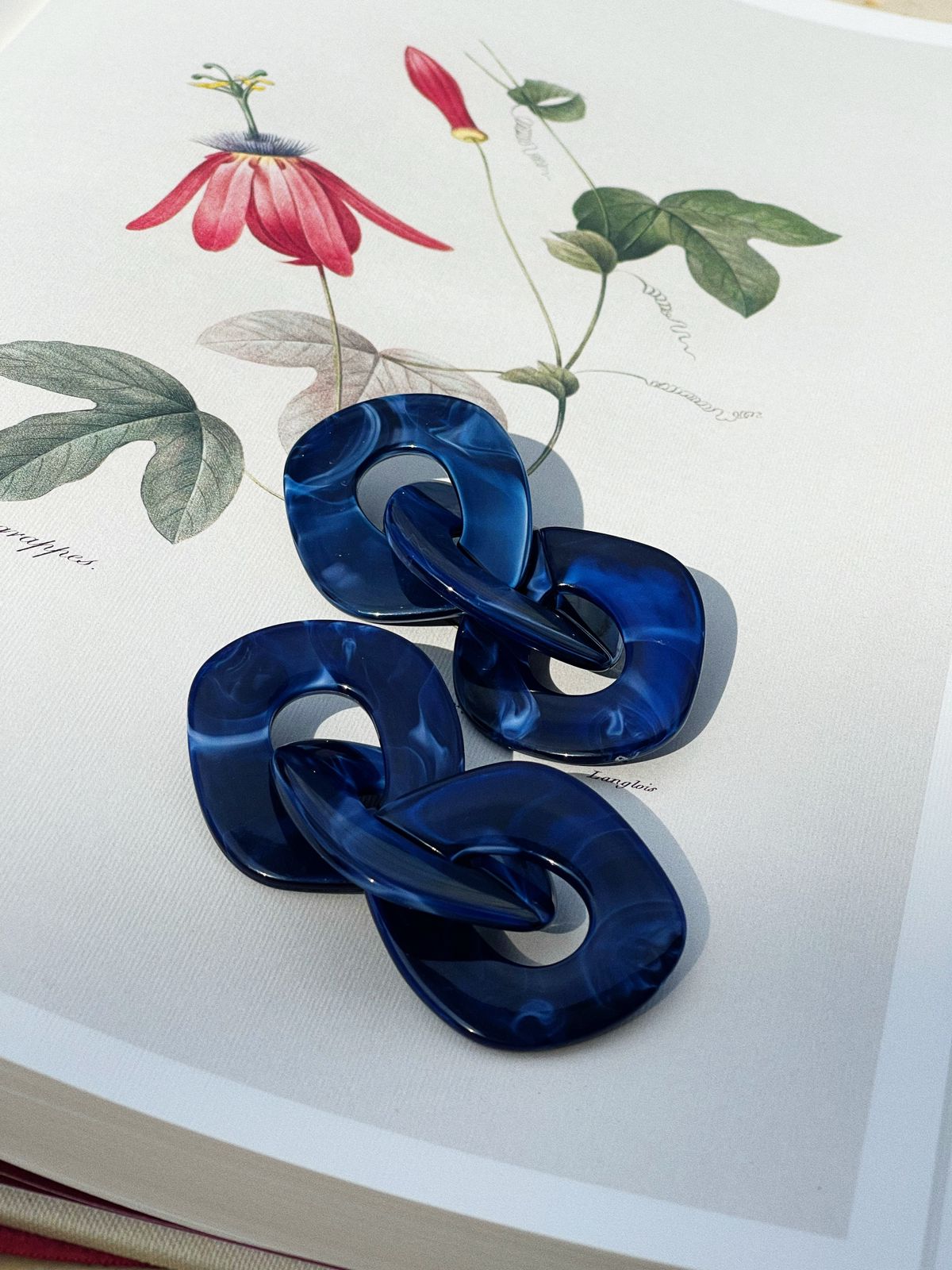 BLUE JAZMIN EARRINGS